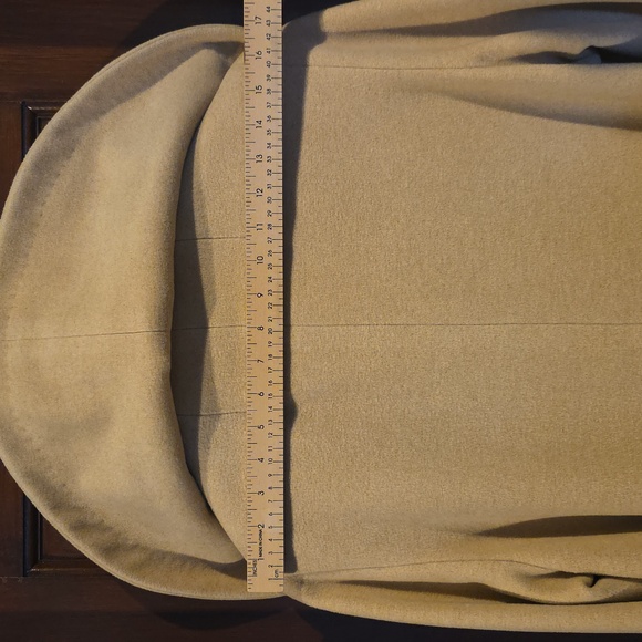 Vintage Sanger's Dallas Elegant Cream Women's Cashmere Coat - Picture 14 of 15